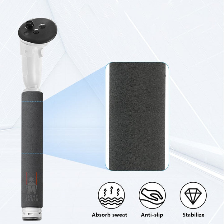 HIBLOKS Gamepad Stick for Oculus Quest 3 Handles Extension Controller Grips ABS+Sponge VR Controller Metanexus XR