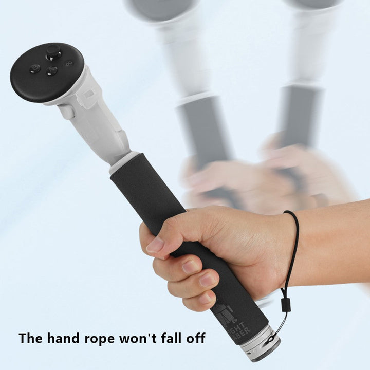 HIBLOKS Gamepad Stick for Oculus Quest 3 Handles Extension Controller Grips ABS+Sponge VR Controller Metanexus XR