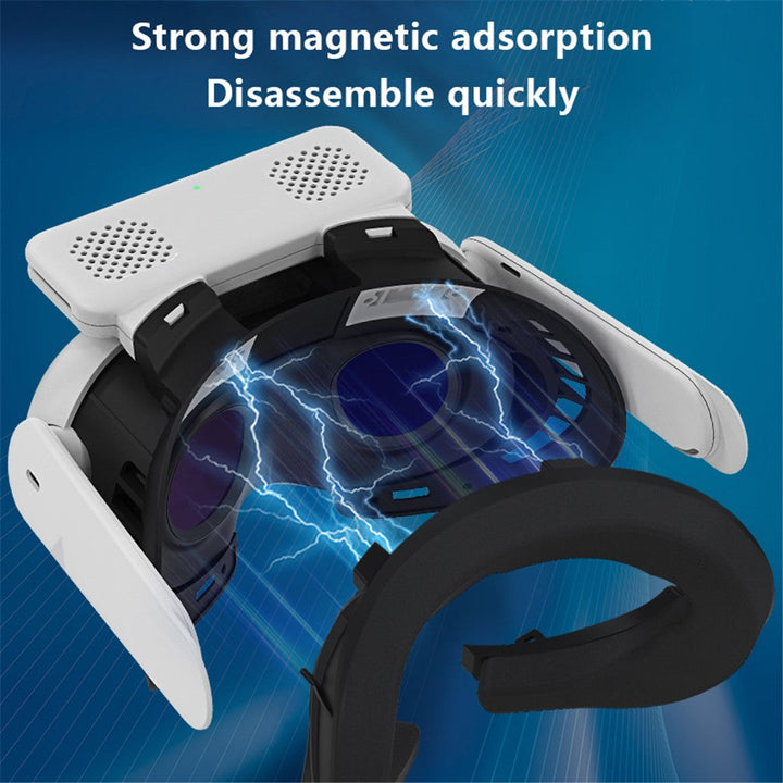 HIBLOKS For Quest3 VR Headset Face Mask Sweatproof Face Cushion Breathable VR Mask Cover Metanexus XR