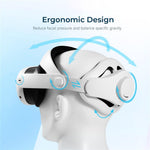 STARTRC GAMES Replacement Headband for Meta Quest 3 Head-Mounted Smart VR Headset Accessories Metanexus XR