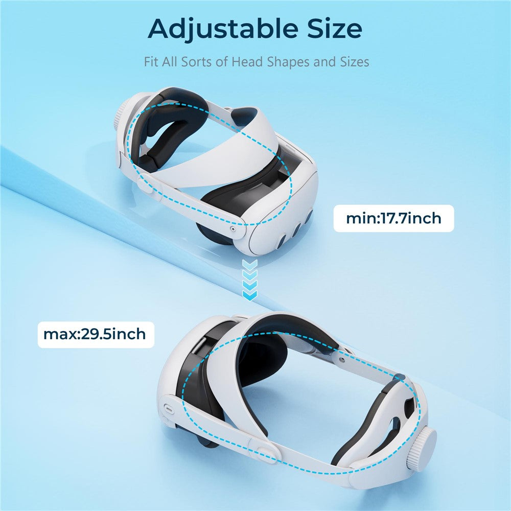 STARTRC GAMES Replacement Headband for Meta Quest 3 Head-Mounted Smart VR Headset Accessories Metanexus XR