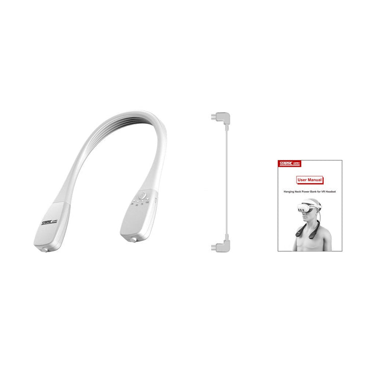 STARTRC GAMES Neck Power Bank for Meta / Pico / HTC VR Headsets Fast Charger 10000mAh Battery Pack Metanexus XR