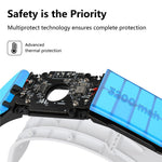 Adjustable Head Strap for Meta Quest 3 Headset VR Replacement Headband VR Accessories Built-In 6400mAh Metanexus XR