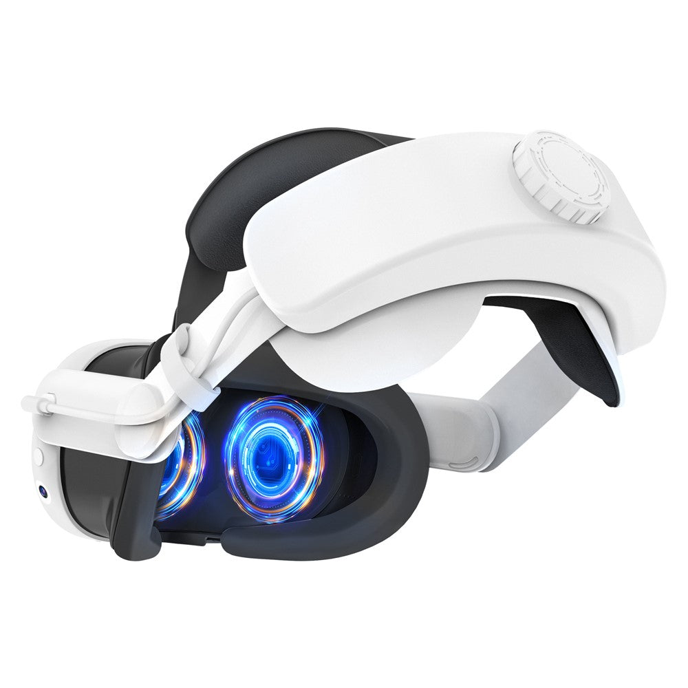 Adjustable Head Strap for Meta Quest 3 Headset VR Replacement Headband VR Accessories Built-In 6400mAh Metanexus XR