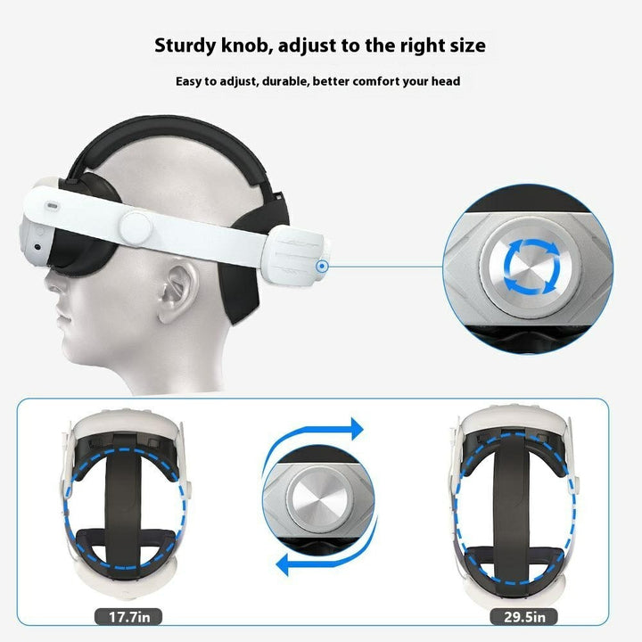 Meta Quest 3 ergonomic adjustable head strap Metanexus XR