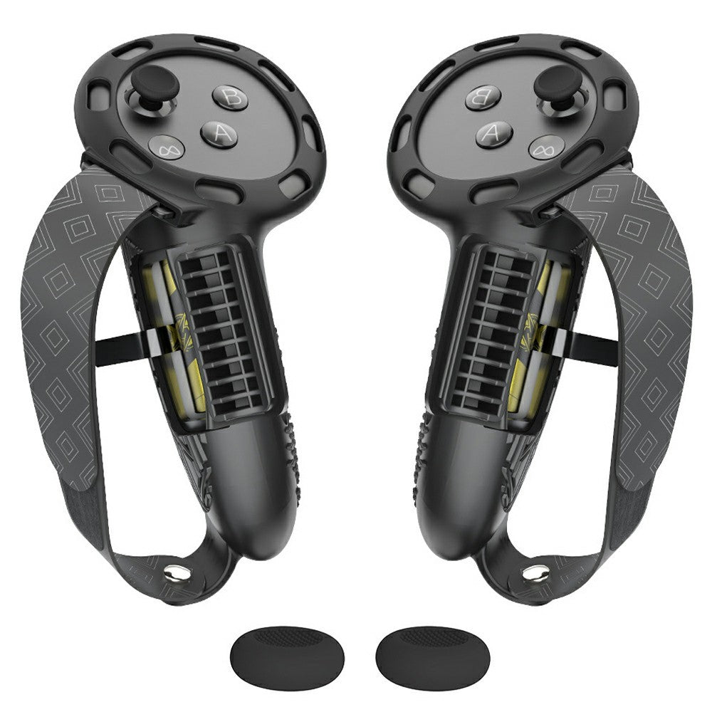 1 Pair For Meta Quest 3 / 3S Controller Grips Cover Silicone Extended Handle Accessories Metanexus XR