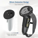 1 Pair For Meta Quest 3 / 3S Controller Grips Cover Silicone Extended Handle Accessories Metanexus XR
