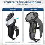 1 Pair For Meta Quest 3 / 3S Controller Grips Cover Silicone Extended Handle Accessories Metanexus XR