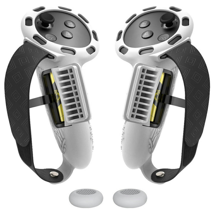 1 Pair For Meta Quest 3 / 3S Controller Grips Cover Silicone Extended Handle Accessories Metanexus XR