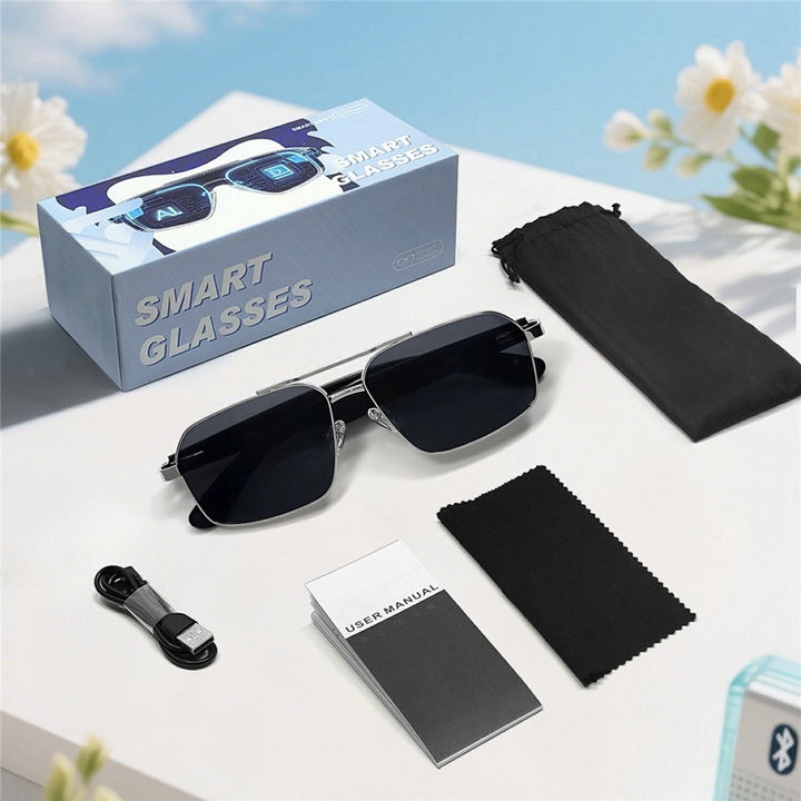 GT-31 UV400 Protection Sunglasses HD Audio Bluetooth-compatible Music Call  AI Translation Smart Glasses Metanexus XR