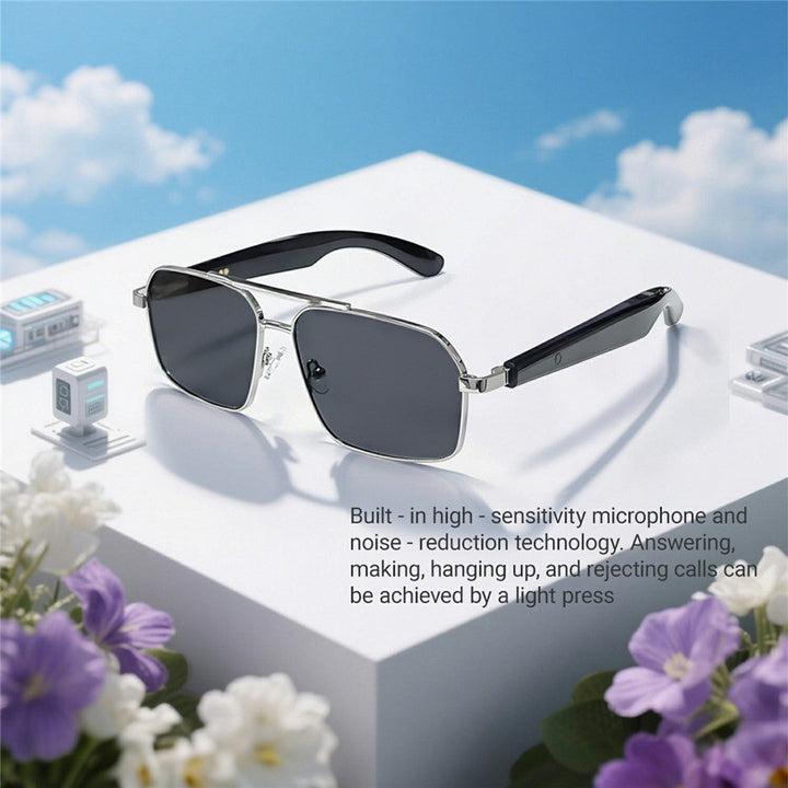 GT-31 UV400 Protection Sunglasses HD Audio Bluetooth-compatible Music Call  AI Translation Smart Glasses Metanexus XR