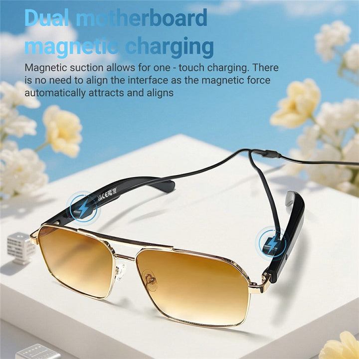 GT-31 UV400 Protection Sunglasses HD Audio Bluetooth-compatible Music Call  AI Translation Smart Glasses Metanexus XR