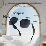 GY200 Bluetooth-compatible Music Call AI Translation Smart Glasses Outdoor Anti UV Sunglasses Metanexus XR