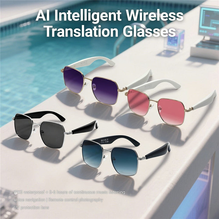 GY200 Smart Glasses - Bluetooth Music & AI Translation Metanexus XR