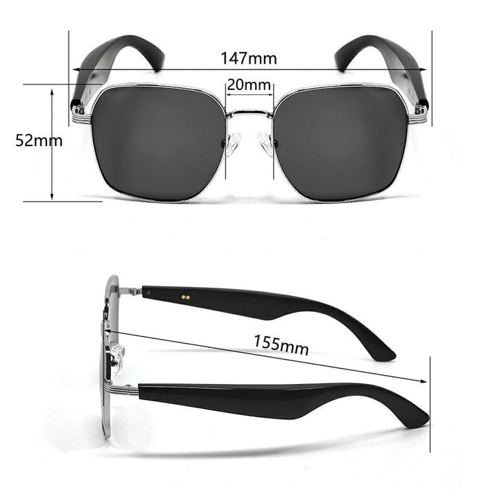 GY200 Bluetooth-compatible Music Call AI Translation Smart Glasses Outdoor Anti UV Sunglasses Metanexus XR