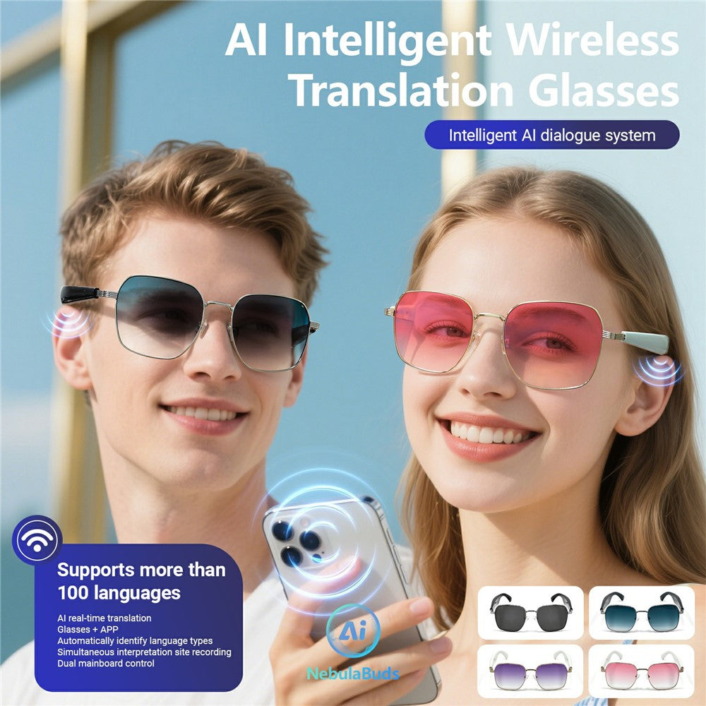 GY200 Smart Glasses - Bluetooth Music & AI Translation Metanexus XR