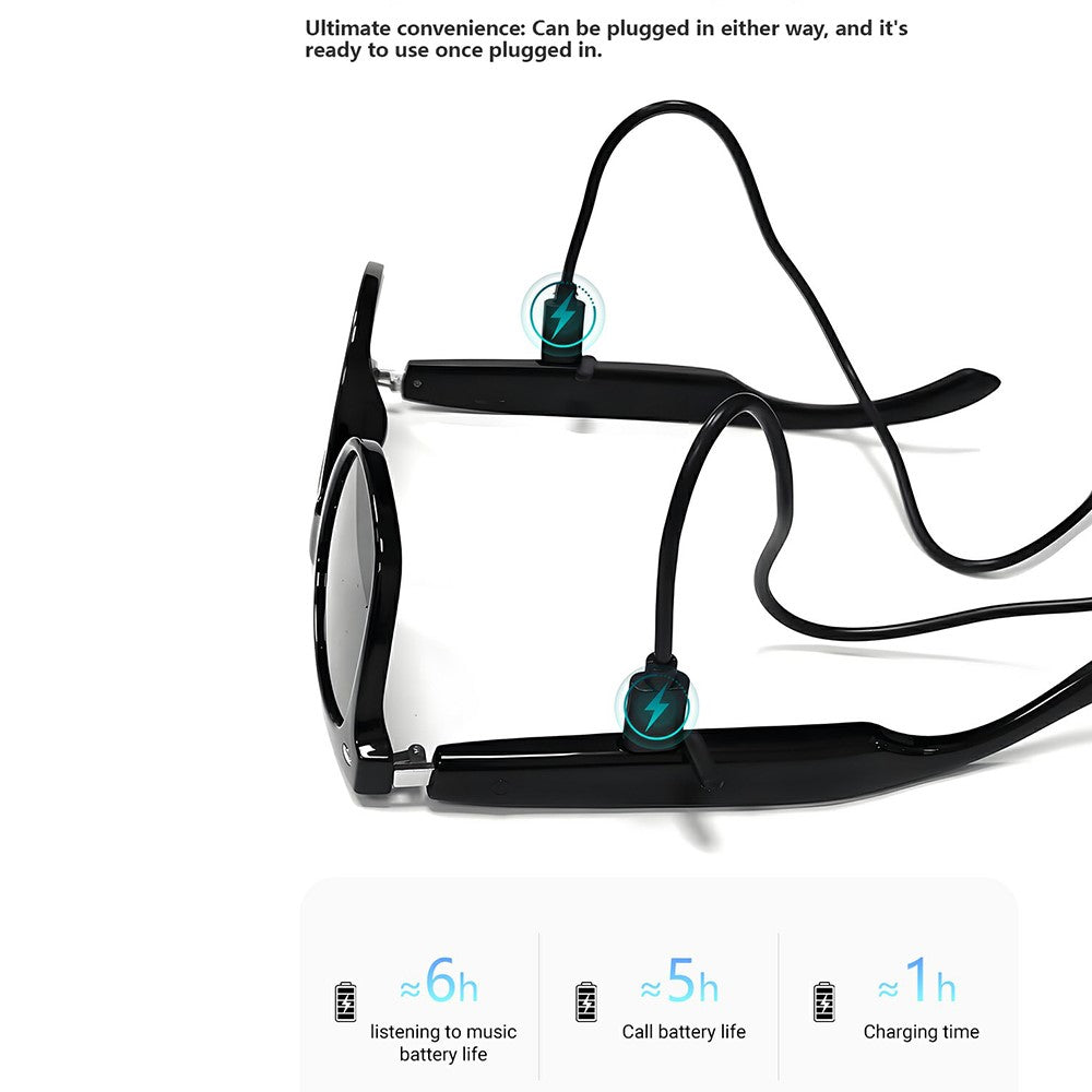 F16 AI Translation Bluetooth-compatible Earphone Glasses Touch Control Wireless Headset Smart Eyewear Metanexus XR