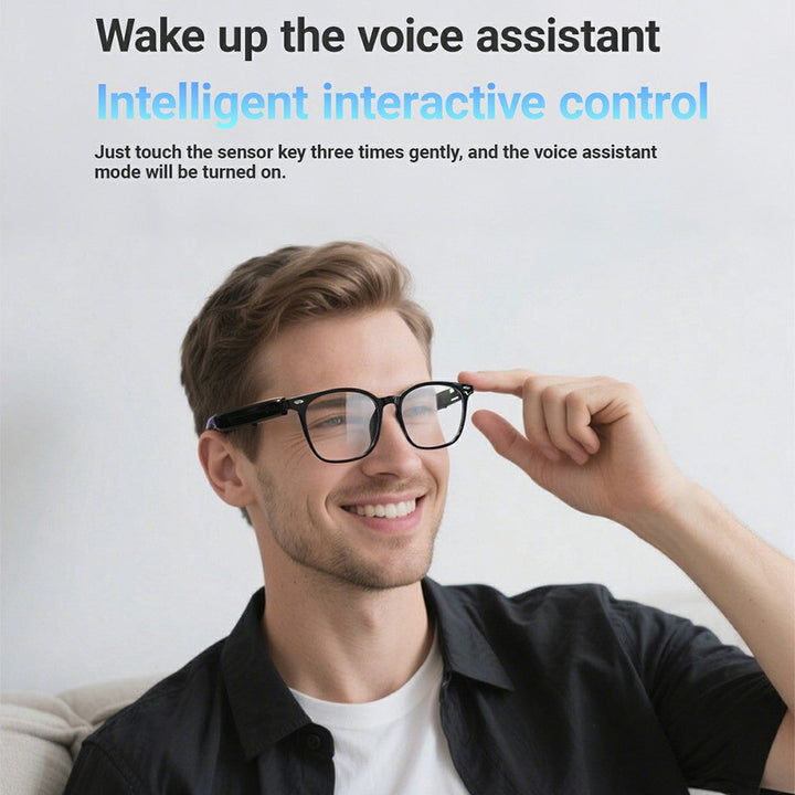 F16 AI Translation Bluetooth-compatible Earphone Glasses Touch Control Wireless Headset Smart Eyewear Metanexus XR