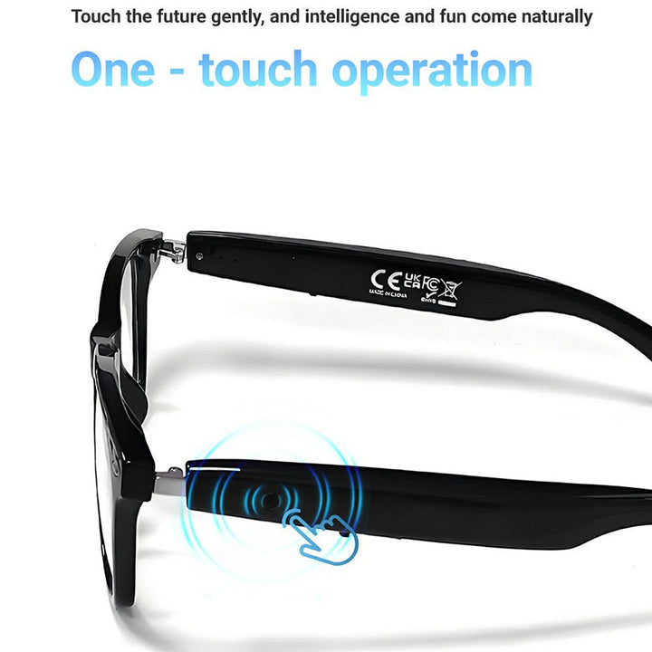 F16 AI Translation Bluetooth-compatible Earphone Glasses Touch Control Wireless Headset Smart Eyewear Metanexus XR