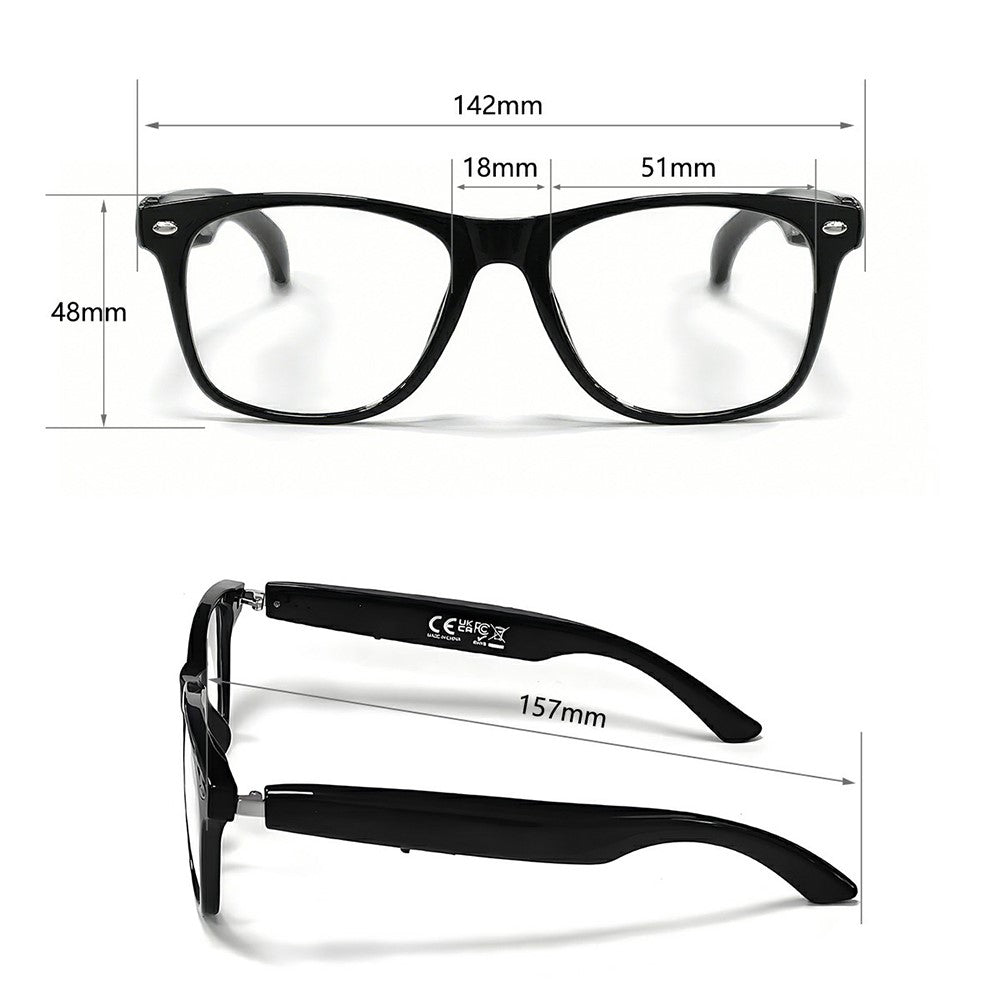 F16 AI Translation Bluetooth-compatible Earphone Glasses Touch Control Wireless Headset Smart Eyewear Metanexus XR
