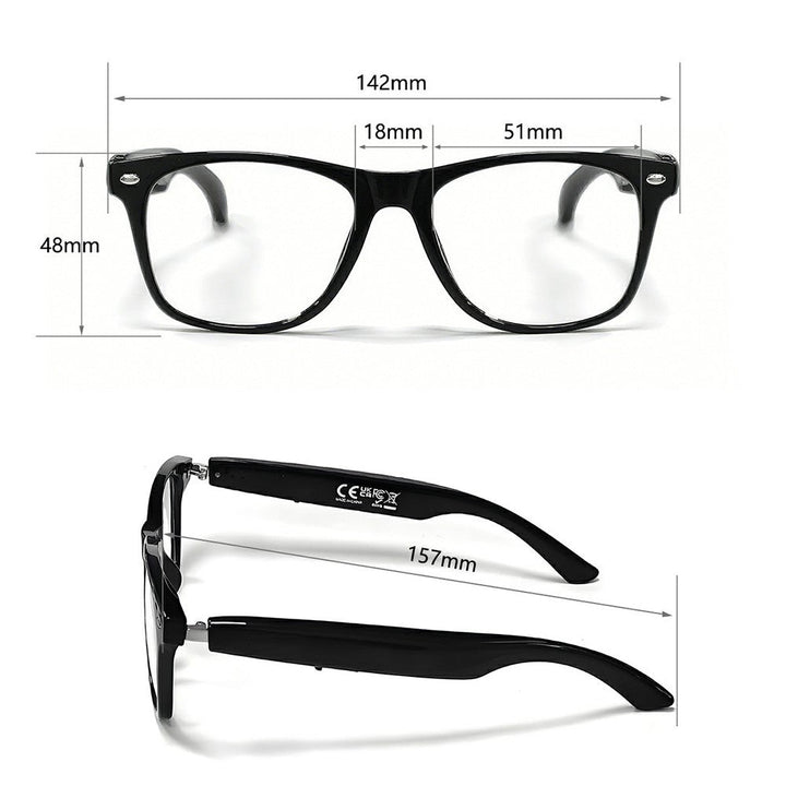 F16 AI Translation Bluetooth-compatible Earphone Glasses Touch Control Wireless Headset Smart Eyewear Metanexus XR