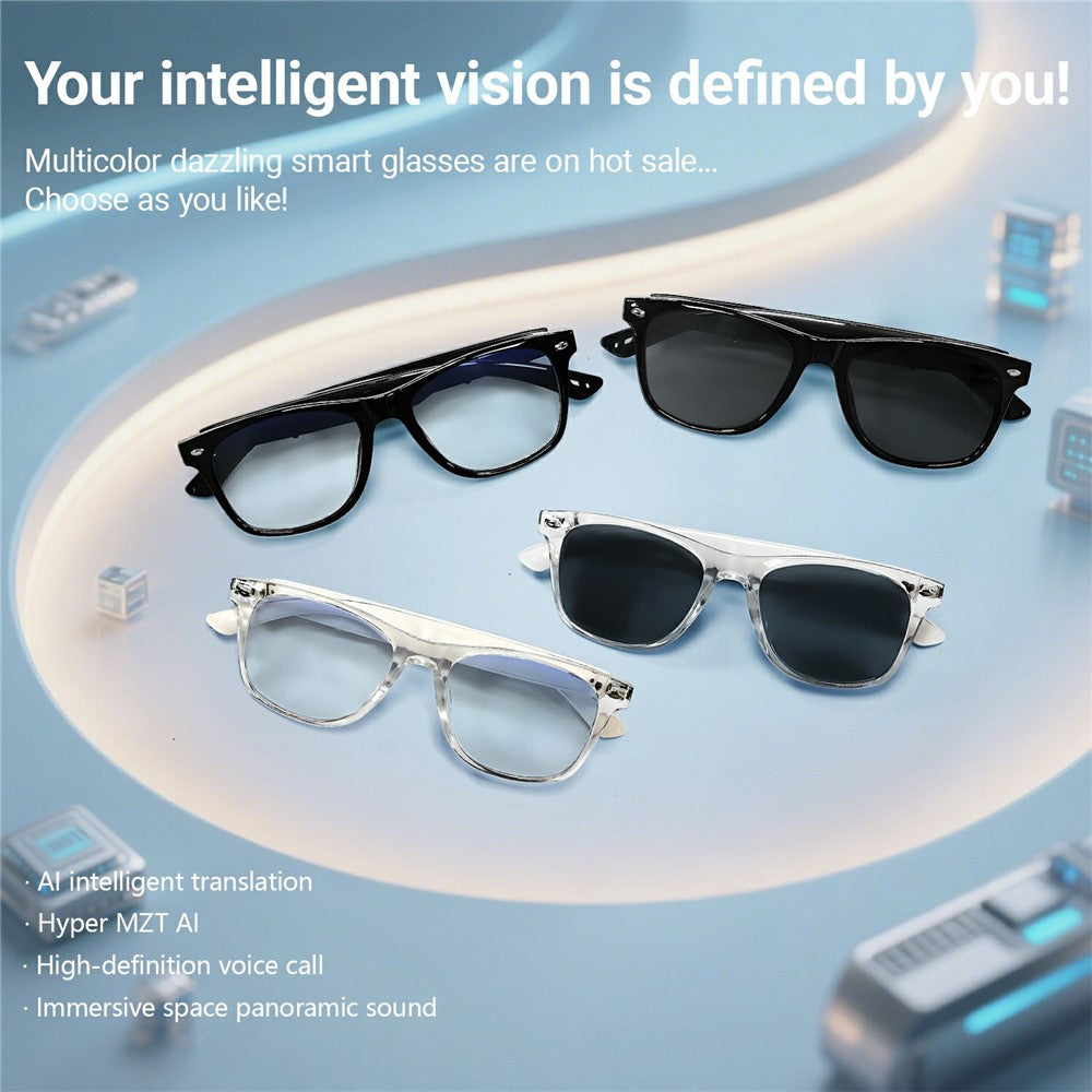 F16 AI Translation Bluetooth-compatible Earphone Glasses Touch Control Wireless Headset Smart Eyewear Metanexus XR