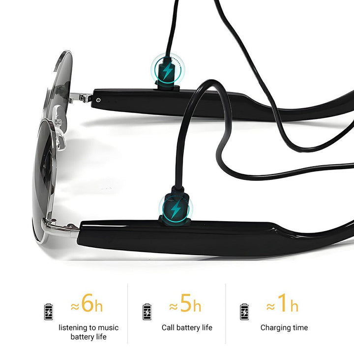 F18 AI Translation Bluetooth-compatible Earphone Glasses Wireless Headset UV Protection Smart Sunglasses Metanexus XR