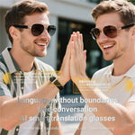 F18 AI Translation Bluetooth-compatible Earphone Glasses Wireless Headset UV Protection Smart Sunglasses Metanexus XR