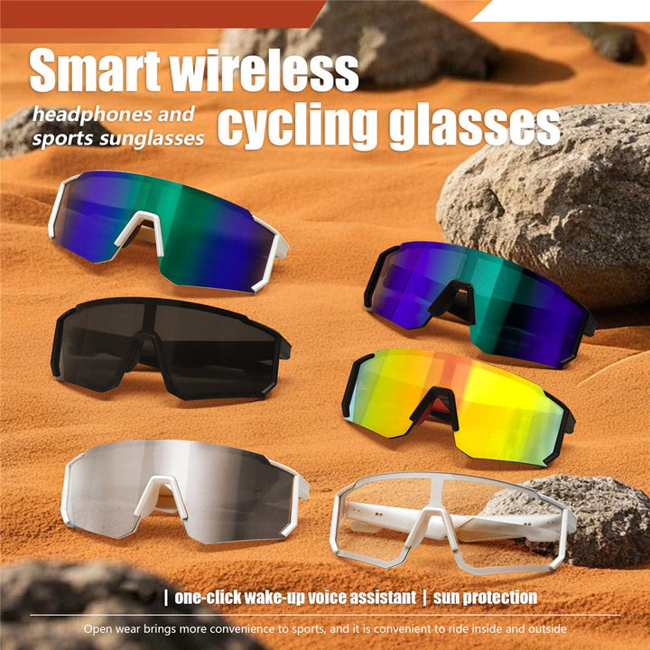 QY-Pro1 AI Translation Bluetooth-compatible Music Glasses for Outdoor Sports Anti UV Cycling Smart Eyewear Metanexus XR