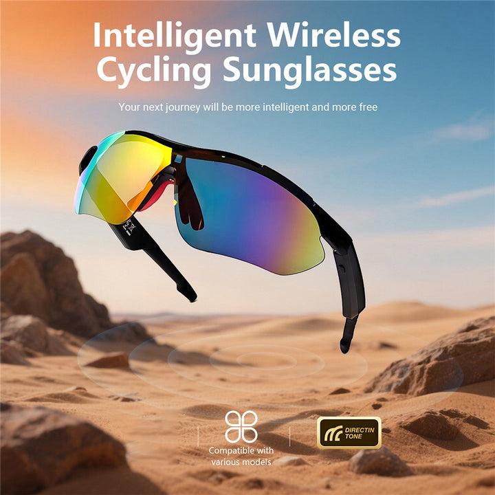 QY-Pro3 AI Translation Bluetooth-Compatible Glasses Outdoor Sports Cycling Music Calls Smart Eyewear Metanexus XR