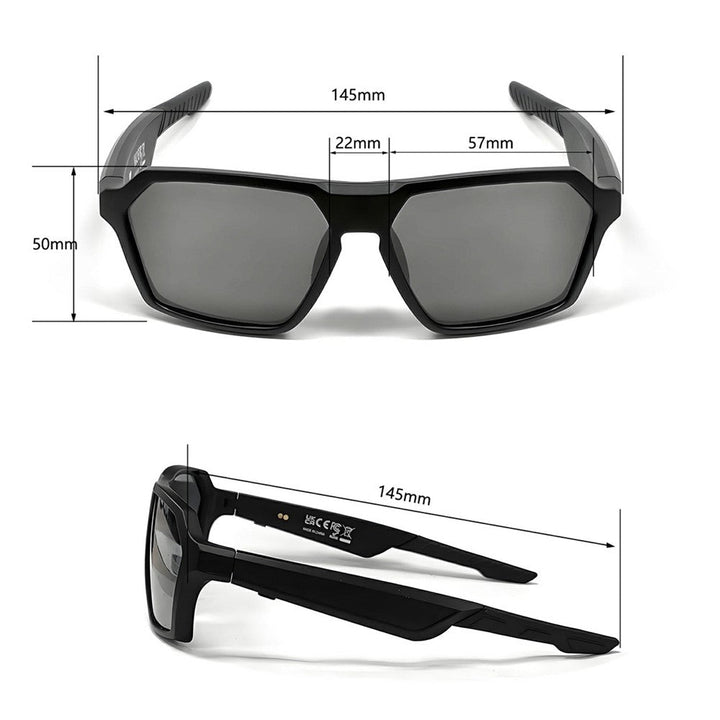 QY-Pro5 Outdoor Sports Cycling Bluetooth-Compatible Glasses AI Translation Music Calls Smart Eyewear Metanexus XR