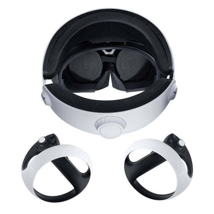 HIBLOKS 4Pcs Silicone Protective Case Set for PS VR2 Headset Lens Cover VR Accessories Metanexus XR