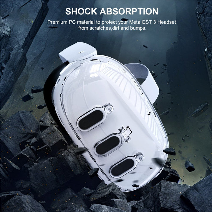 Quest 3 clear PC cover Metanexus XR