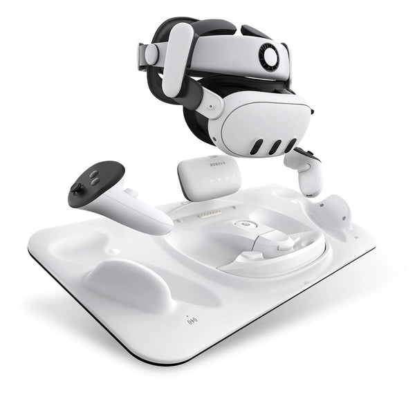 BOBOVR D3 For Meta Quest 3 VR Headset Controller Battery Charging Dock with 2 Batteries Metanexus XR