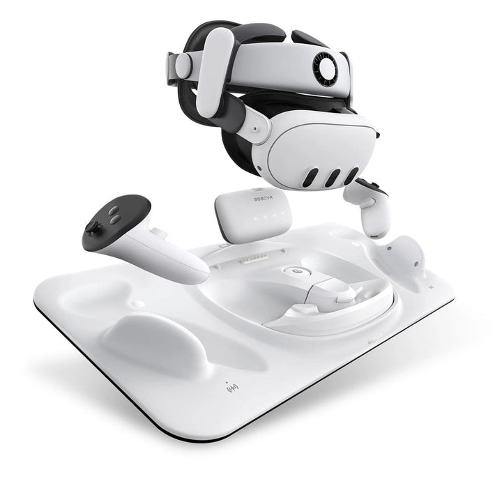 BOBOVR D3 For Meta Quest 3 VR Headset Controller Battery Charging Dock with 2 Batteries Metanexus XR