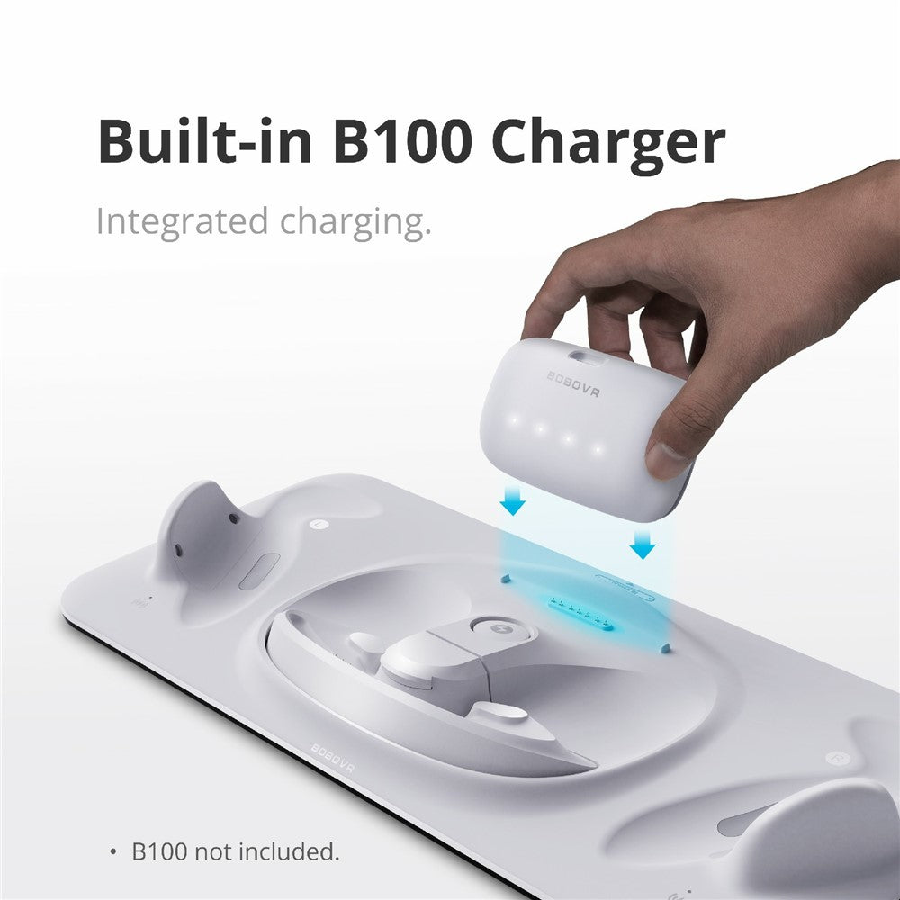 BOBOVR D3 For Meta Quest 3 VR Headset Controller Battery Charging Dock with 2 Batteries Metanexus XR