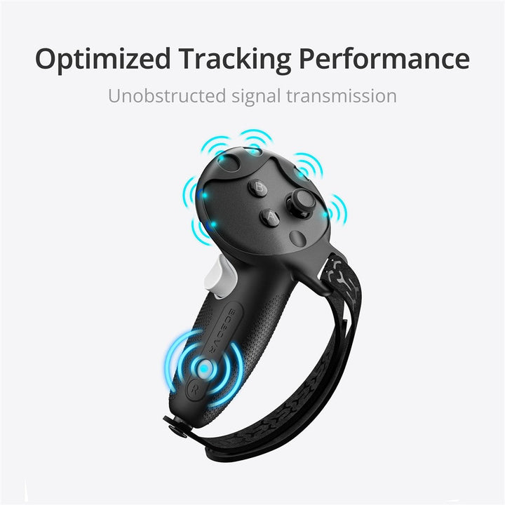 BOBOVR G3 For Meta Quest 3 / Quest 3S Controller Silicone Protective Grip Cover Set with Adjustable Knuckle Strap Metanexus XR