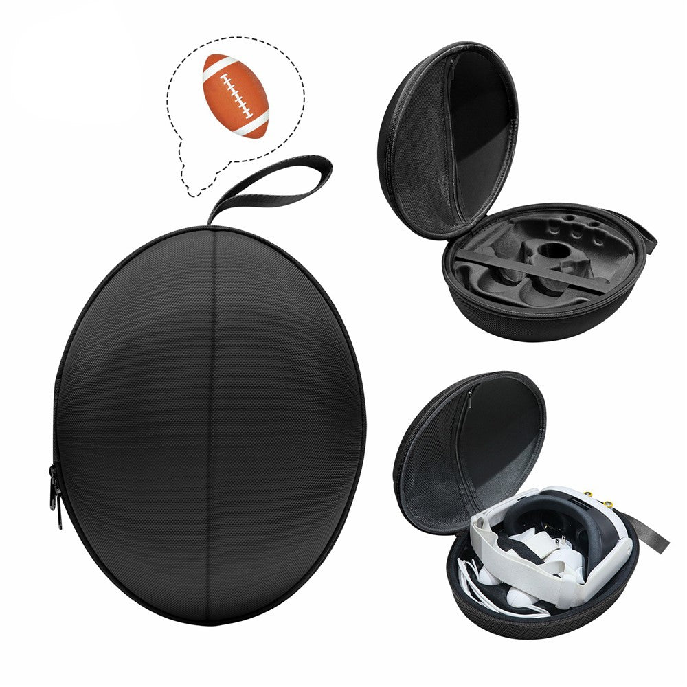 JYS JYS-MQ008 For Meta Quest 3 VR Glasses Shockproof Carrying Case Portable Hard Shell Bag Handbag Metanexus XR