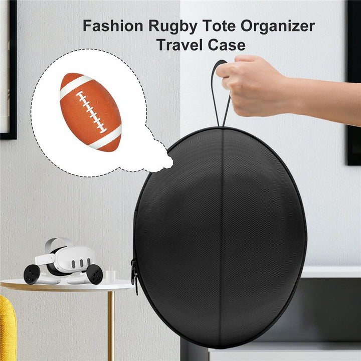 JYS JYS-MQ008 For Meta Quest 3 VR Glasses Shockproof Carrying Case Portable Hard Shell Bag Handbag Metanexus XR