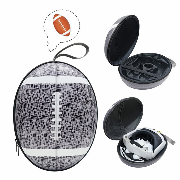 JYS JYS-MQ008 For Meta Quest 3 VR Glasses Shockproof Carrying Case Portable Hard Shell Bag Handbag Metanexus XR