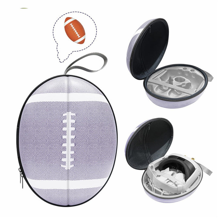 JYS JYS-MQ008 For Meta Quest 3 VR Glasses Shockproof Carrying Case Portable Hard Shell Bag Handbag Metanexus XR