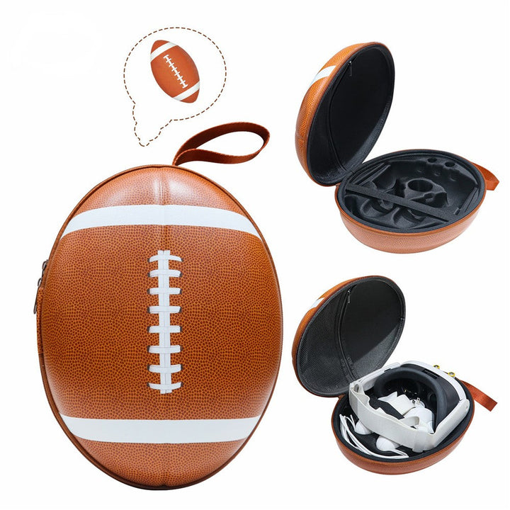 JYS JYS-MQ008 For Meta Quest 3 VR Glasses Shockproof Carrying Case Portable Hard Shell Bag Handbag Metanexus XR