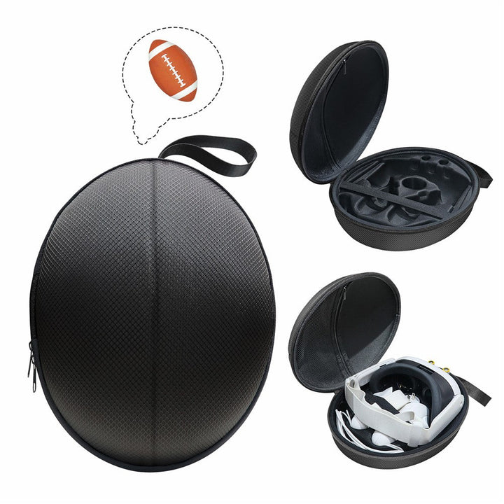 JYS JYS-MQ008 For Meta Quest 3 VR Glasses Shockproof Carrying Case Portable Hard Shell Bag Handbag Metanexus XR