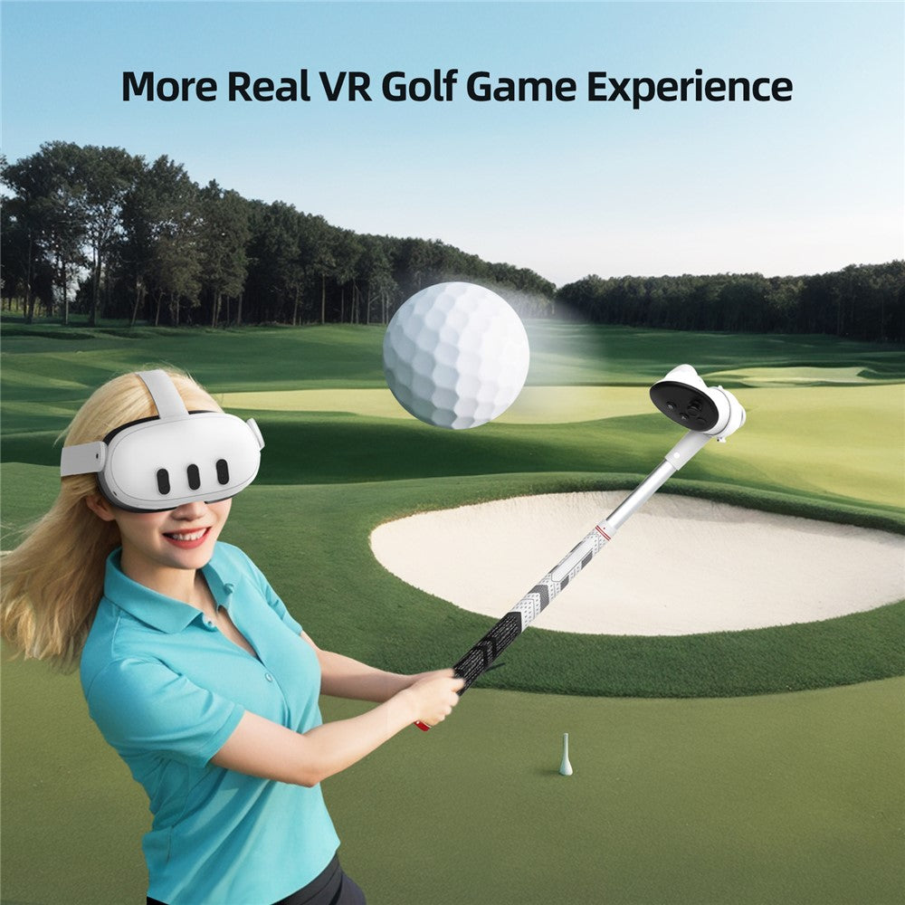 AMVR For Meta Quest 3 / 3S Golf Club Grip Handle Attachment VR Gaming Accessories Metanexus XR