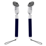 OQ3-002 2Pcs VR Golf Grip for Meta Quest 3 / 3S VR Controllers Long Stick L / R Extension Handle Metanexus XR