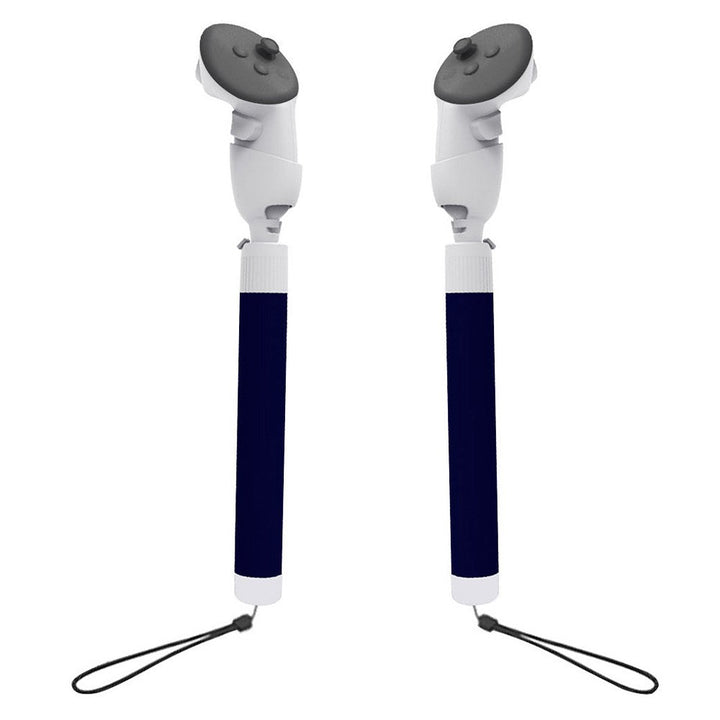 OQ3-002 2Pcs VR Golf Grip for Meta Quest 3 / 3S VR Controllers Long Stick L / R Extension Handle Metanexus XR