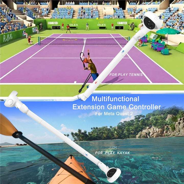 1 Pair For Meta Quest 2 VR Extension Grips VR Game Controllers Handle Metanexus XR