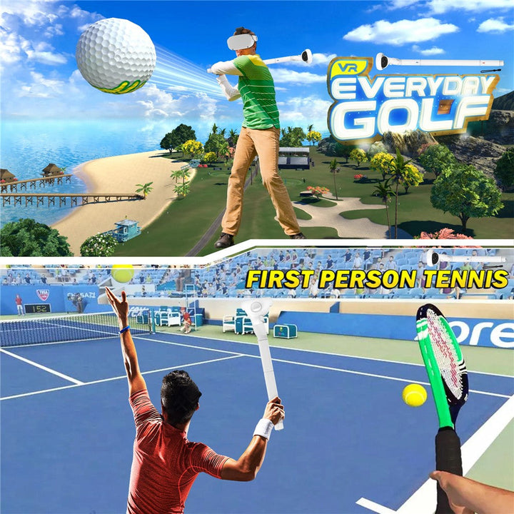 1 Pair For Meta Quest 2 VR Extension Grips VR Game Controllers Handle Metanexus XR