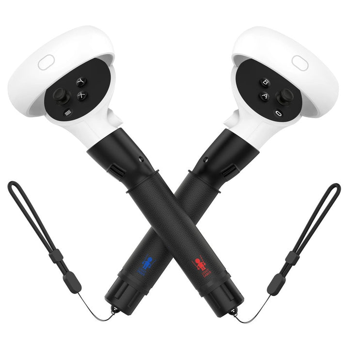 1 Pair For Meta Quest 2 VR Extension Grips VR Game Controllers Handle Metanexus XR