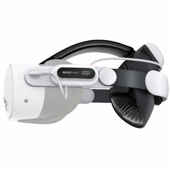 BOBOVR E3 Pro For Meta Quest 3 / 3S Head Strap with 10000mAh Battery VR Headset Headband Metanexus XR